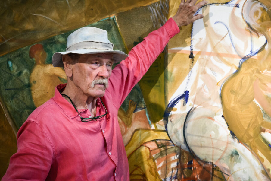 Ausstellungsrundgang mit Gerald Brettschuh